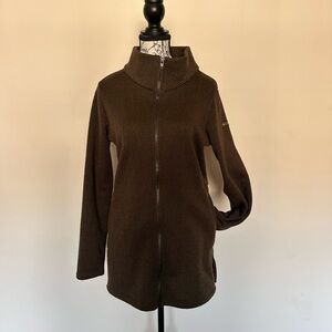 Columbia Brown Fleece Jacket